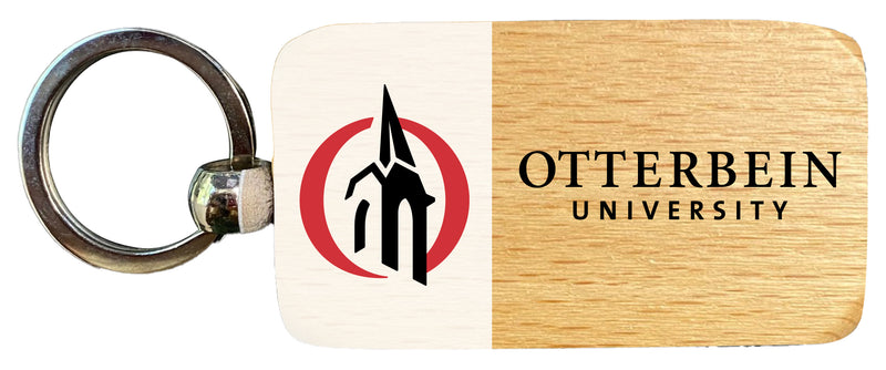Otterbein University 2.5 x 1-Inch Wooden Keychain Officially Licensed Collegiate Product Single