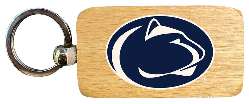 Penn State Nittany Lions 2.5 x 1-Inch Wooden Keychain Officially Licensed Collegiate Product 2-Pack