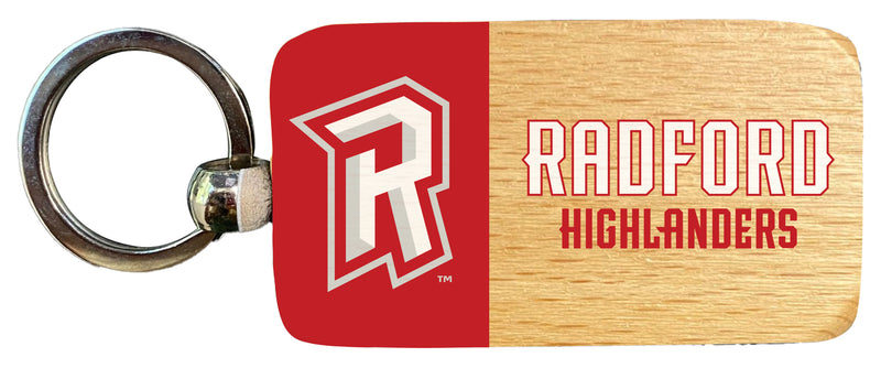 Radford University
Highlanders 2.5 x 1-Inch Wooden Keychain Officially Licensed Collegiate Product 2-Pack