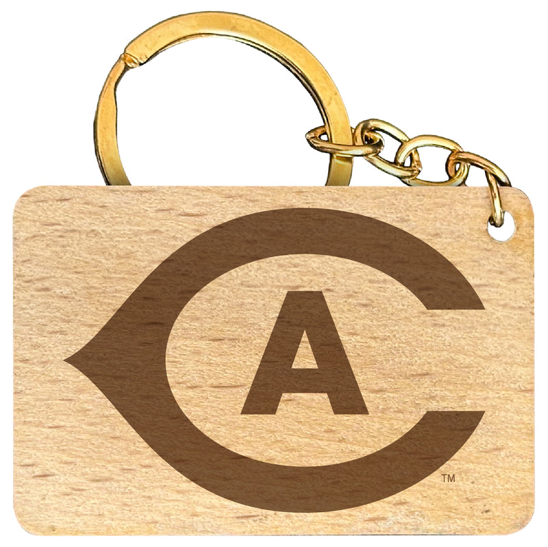 UC Davis Aggies Engraved Flat Wood Keychain 1.5" x 2.5" Officially Licensed Collegiate Product 4-Pack