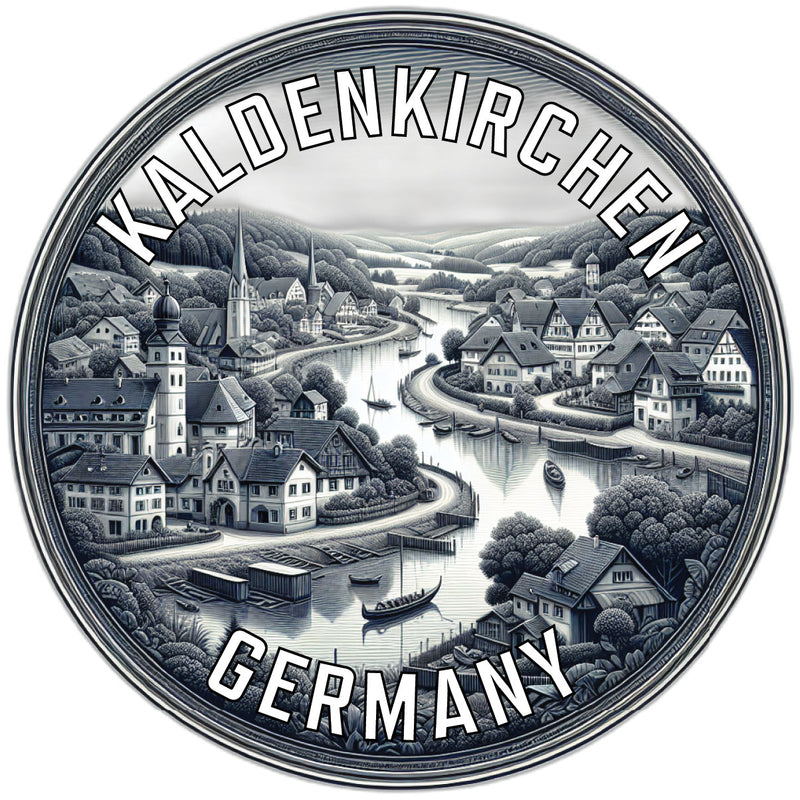 Kaldenkirchen Germany Souvenir Die Cut Flat Magnet 2-Inch