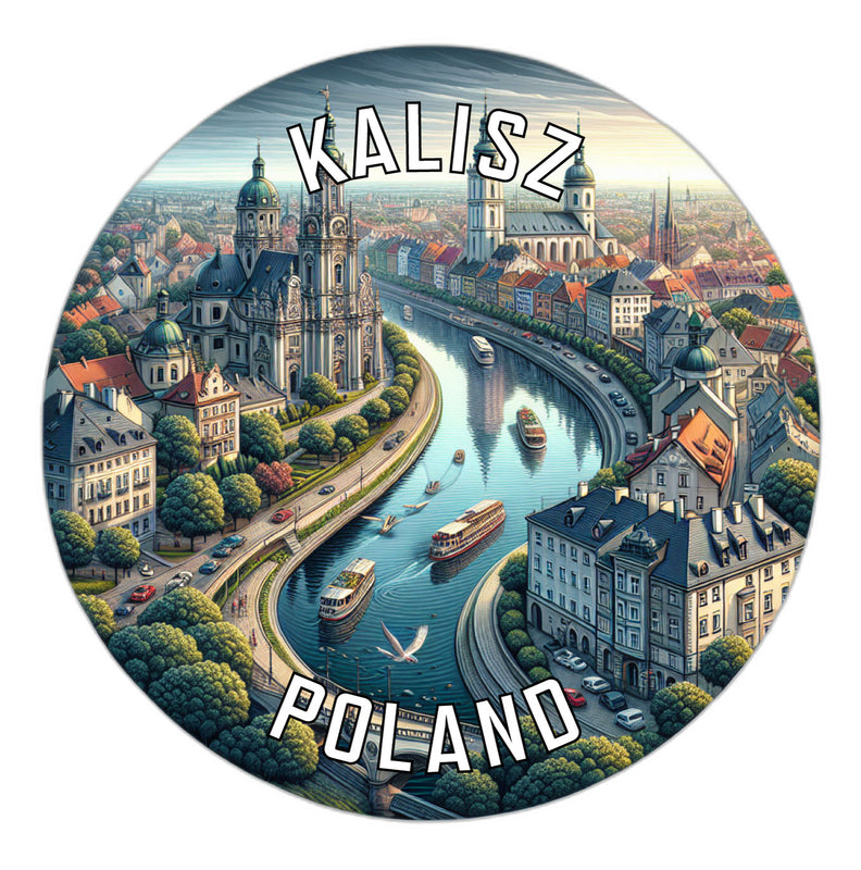 Kalisz Poland Souvenir Vinyl Decal Sticker 6-Inch