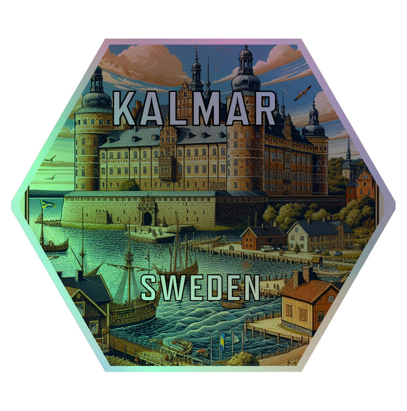 Kalmar Sweden Souvenir Vinyl Decal Sticker 2-Inch
