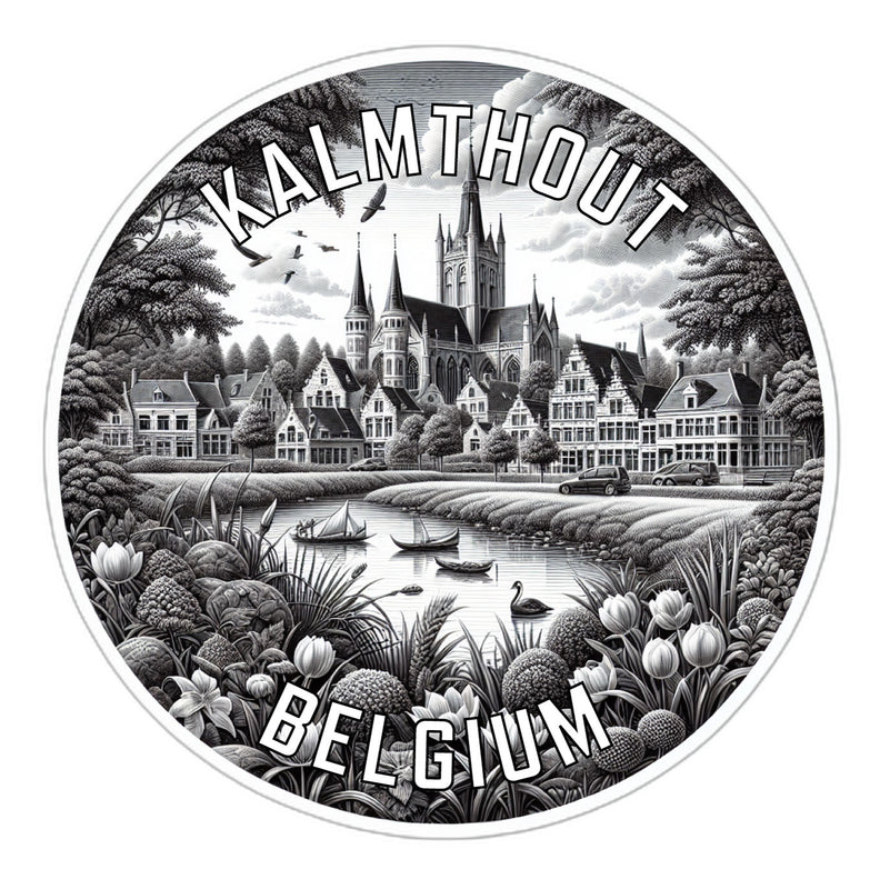 Kalmthout Belgium Souvenir Vinyl Decal Sticker 6-Inch
