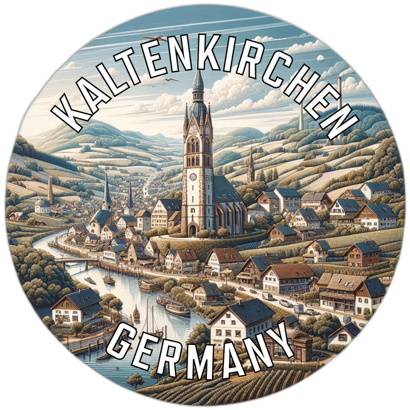 Kaltenkirchen Germany Souvenir Die Cut Flat Magnet 2-Inch