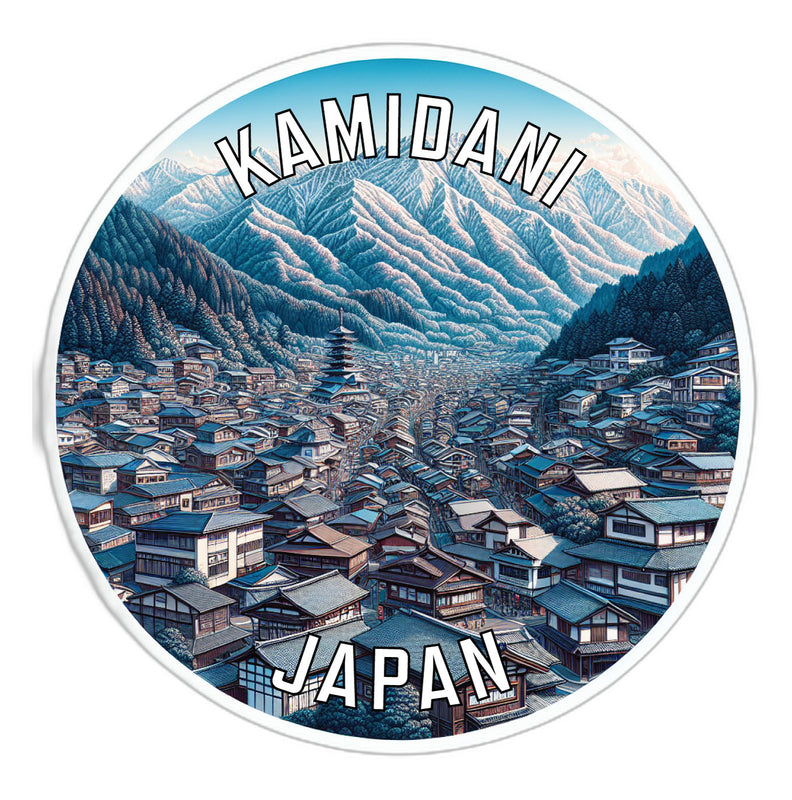 Kamidani Japan Souvenir Vinyl Decal Sticker 6-Inch