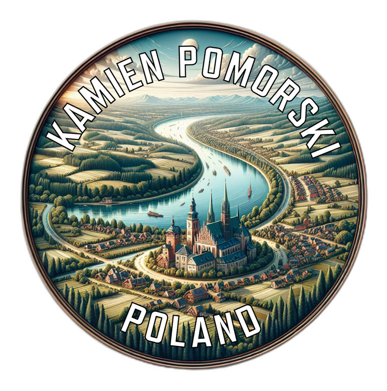 Kamien Pomorski Poland Souvenir Vinyl Decal Sticker 2-Inch