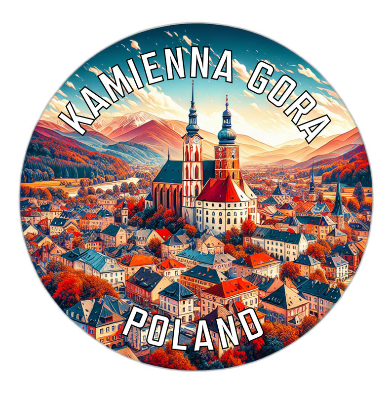 Kamienna Gora Poland Souvenir Vinyl Decal Sticker 2-Inch