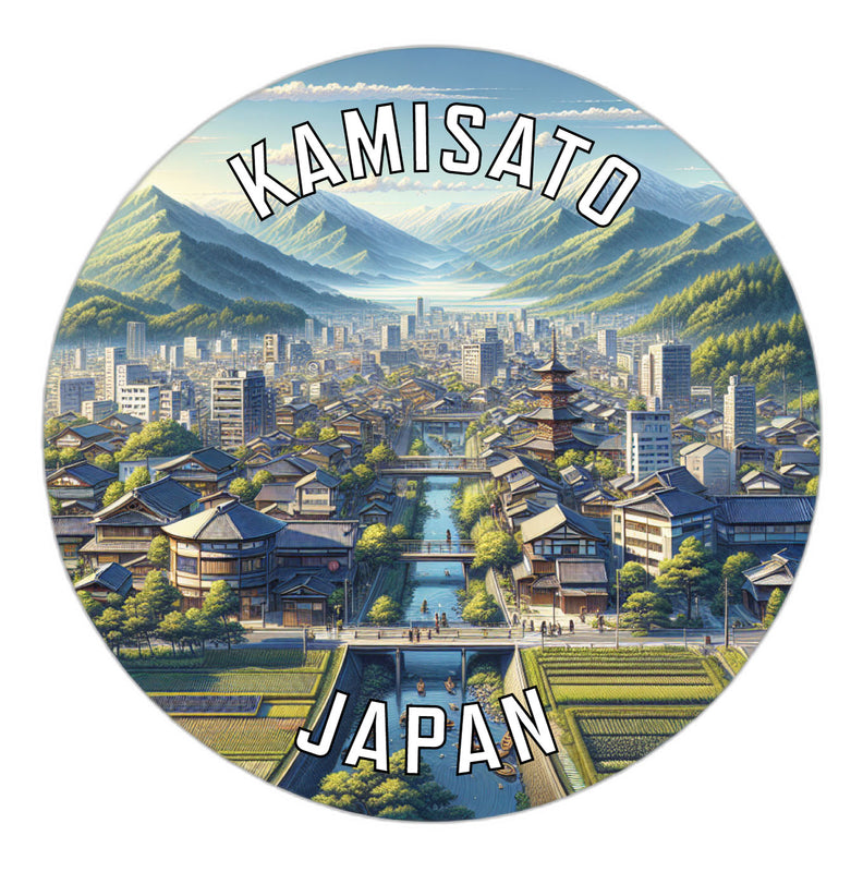 Kamisato Japan Souvenir Vinyl Decal Sticker 6-Inch