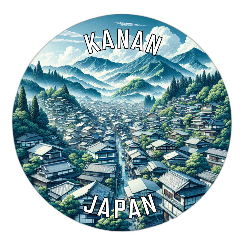 Kanan Japan Souvenir Vinyl Decal Sticker 6-Inch