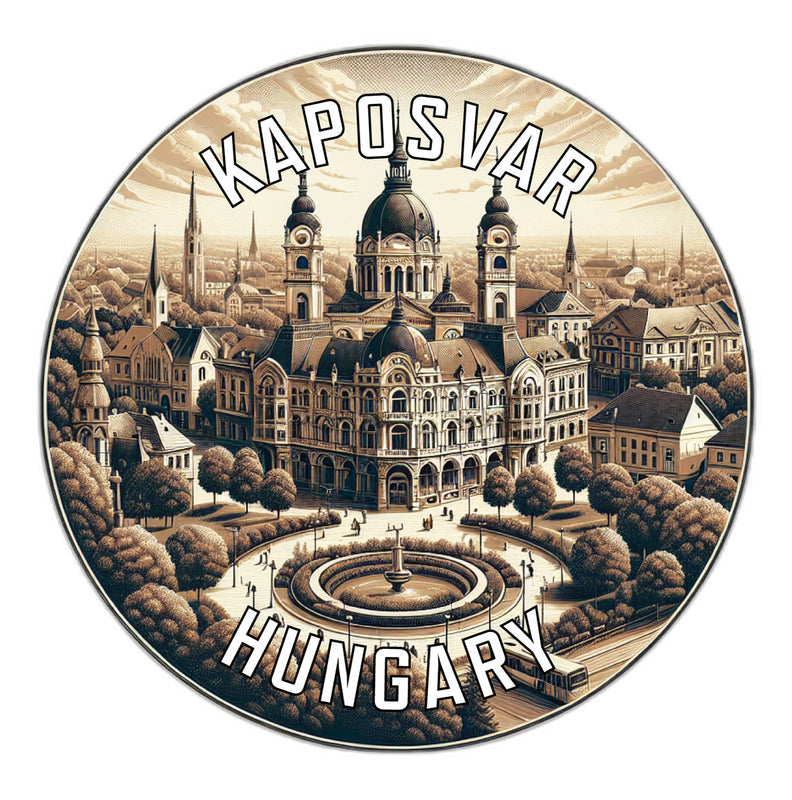 Kaposvar Hungary Souvenir Vinyl Decal Sticker 2-Inch