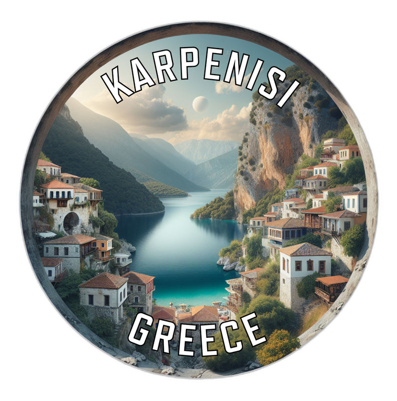 Karpenisi Greece Souvenir Vinyl Decal Sticker 2-Inch
