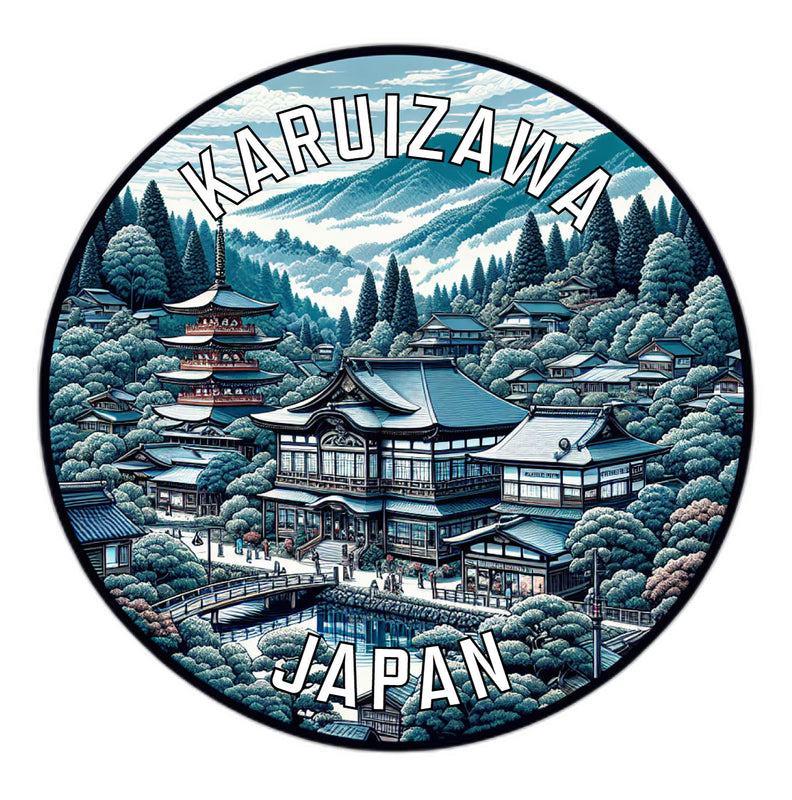 Karuizawa Japan Souvenir Vinyl Decal Sticker 2-Inch