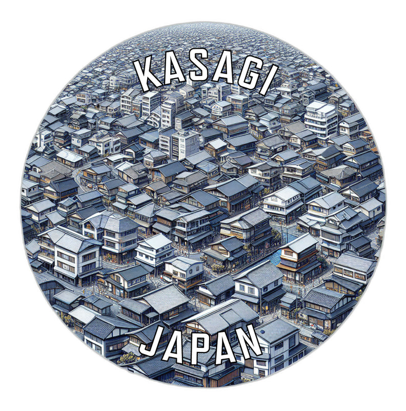 Kasagi Japan Souvenir Vinyl Decal Sticker 6-Inch