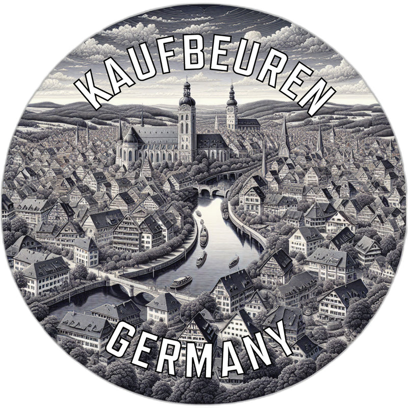 Kaufbeuren Germany Souvenir Die Cut Flat Magnet 2-Inch