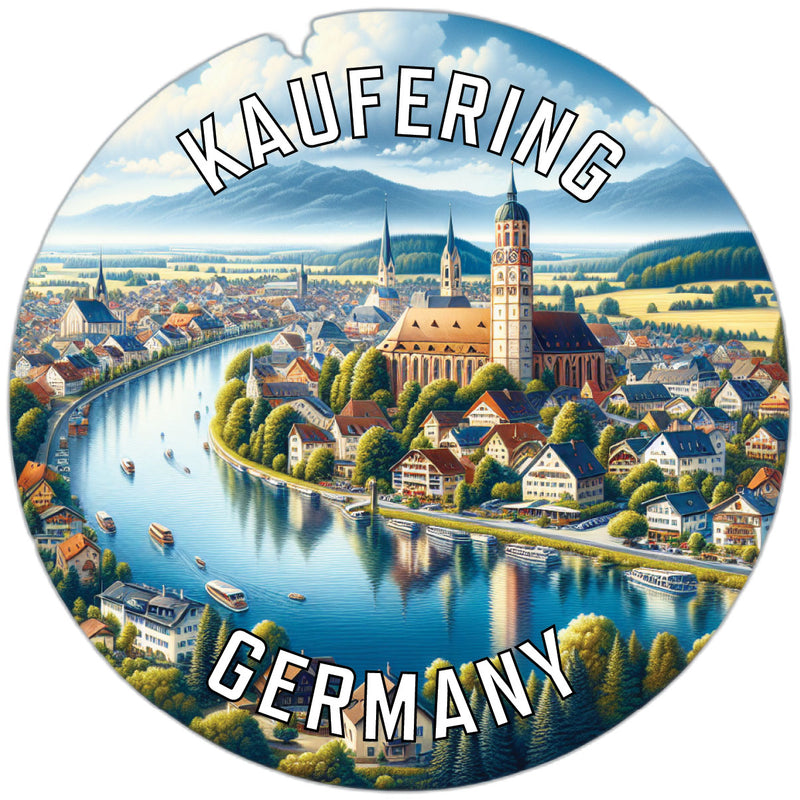 Kaufering Germany Souvenir Die Cut Flat Magnet 2-Inch