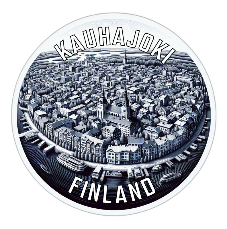Kauhajoki Finland Souvenir Vinyl Decal Sticker 2-Inch