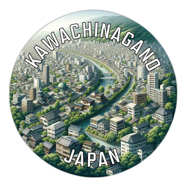 Kawachinagano Japan Souvenir Vinyl Decal Sticker 6-Inch