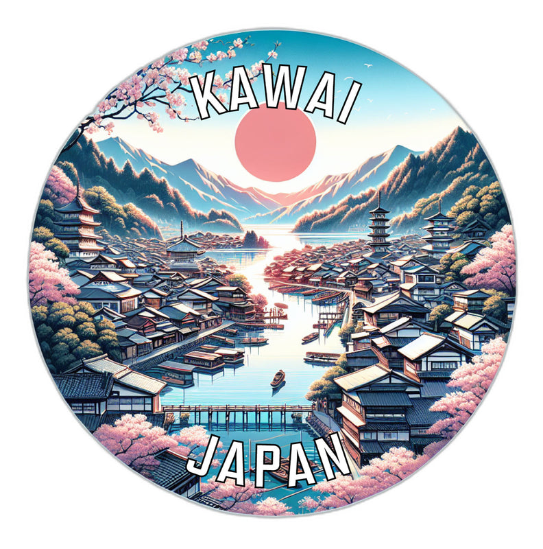 Kawai Japan Souvenir Vinyl Decal Sticker 2-Inch