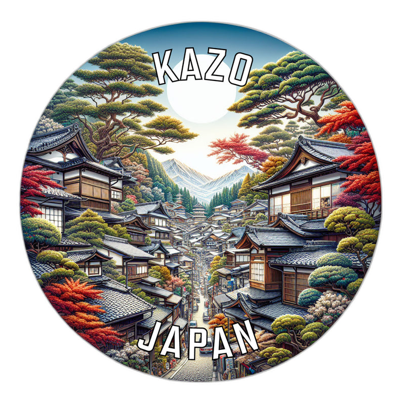 Kazo Japan Souvenir Vinyl Decal Sticker 6-Inch