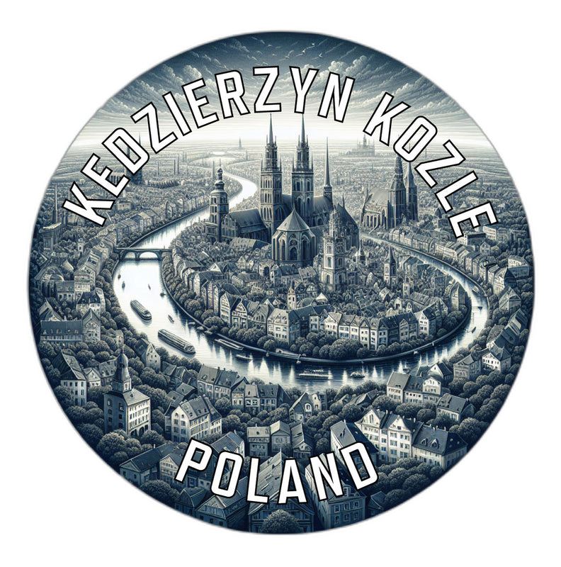 Kedzierzyn Kozle Poland Souvenir Vinyl Decal Sticker 2-Inch