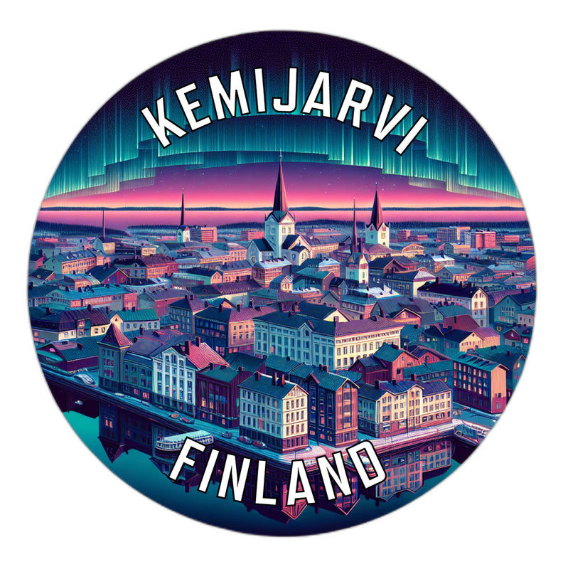 Kemijarvi Finland Souvenir Vinyl Decal Sticker 2-Inch