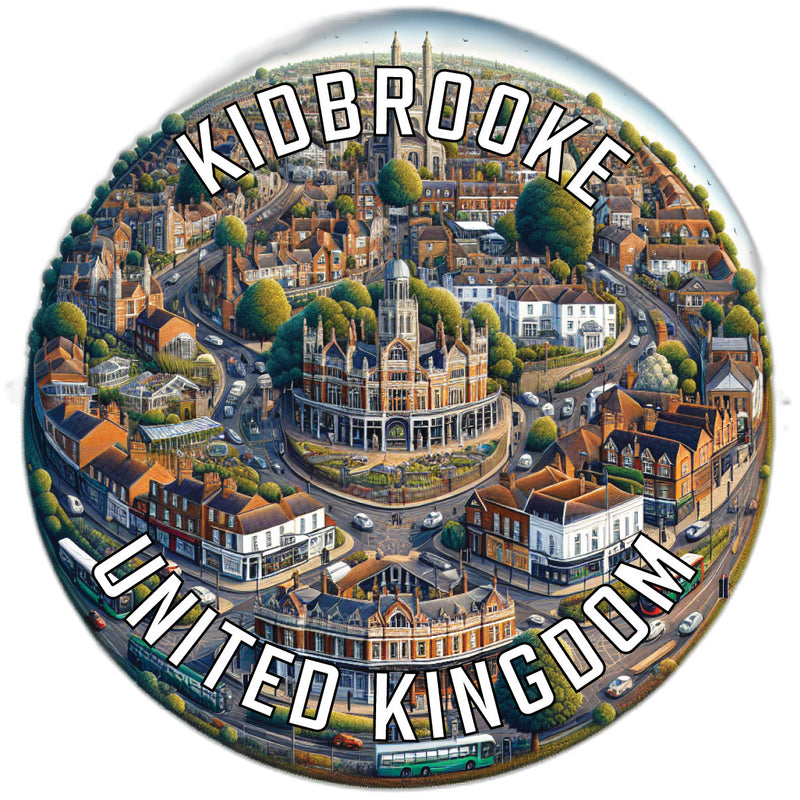 Kidbrooke United Kingdom Souvenir Die Cut Flat Magnet 3-Inch