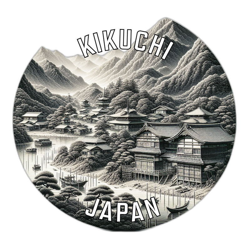 Kikuchi Japan Souvenir Vinyl Decal Sticker 2-Inch