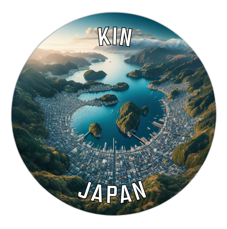 Kin Japan Souvenir Vinyl Decal Sticker 2-Inch