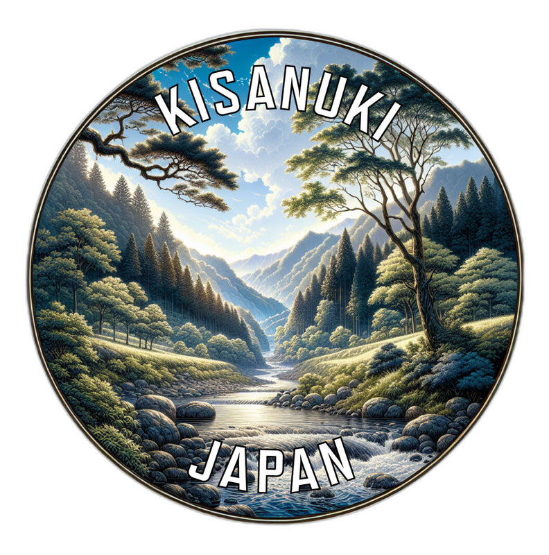 Kisanuki Japan Souvenir Vinyl Decal Sticker 6-Inch