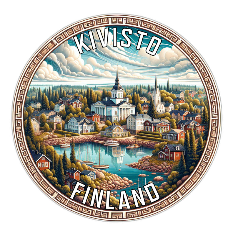 Kivisto Finland Souvenir Vinyl Decal Sticker 6-Inch