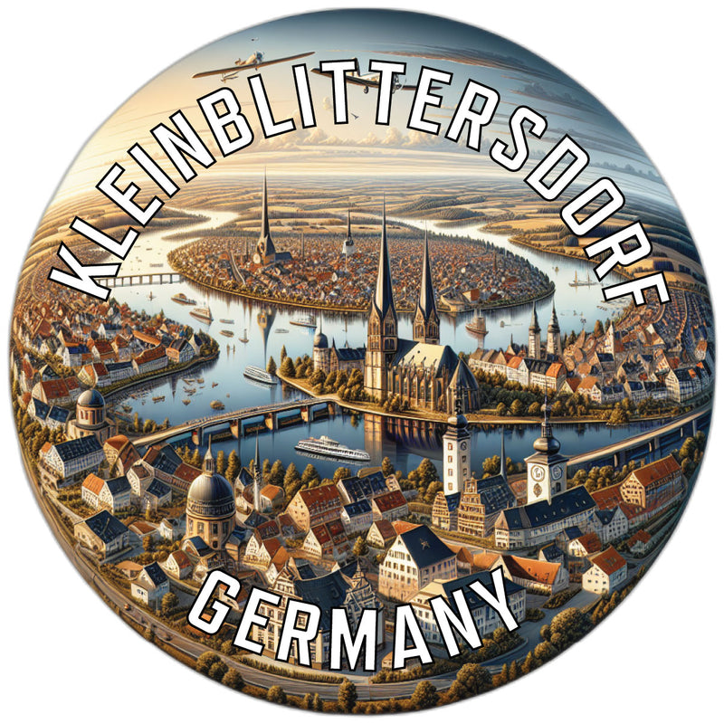 Kleinblittersdorf Germany Souvenir Die Cut Flat Magnet 2-Inch