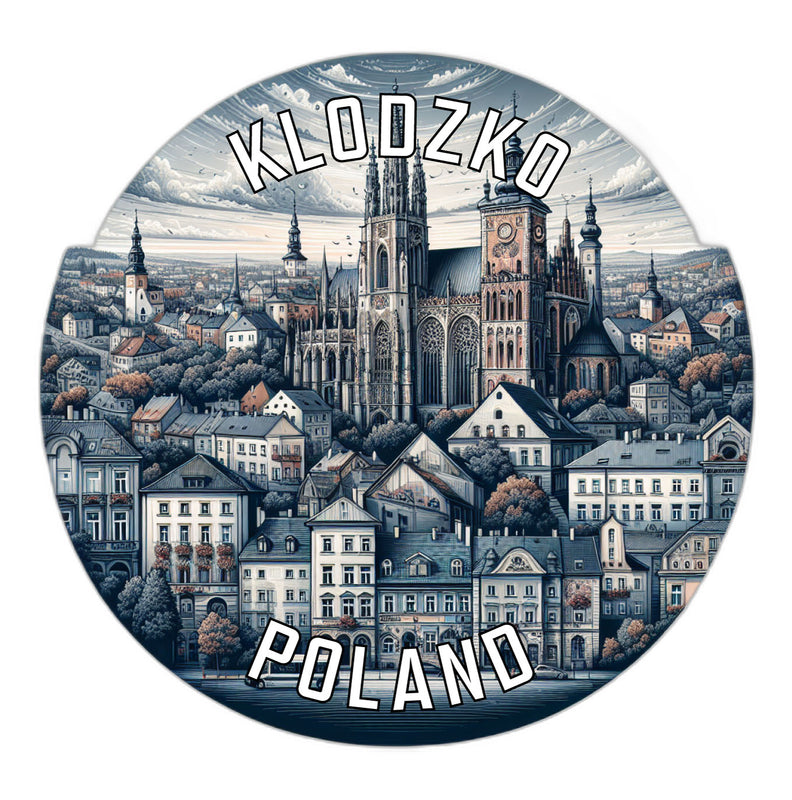 Klodzko Poland Souvenir Vinyl Decal Sticker 2-Inch