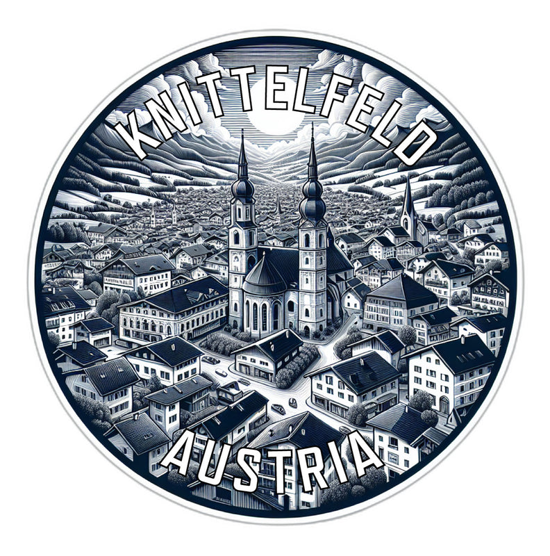 Knittelfeld Austria Souvenir Vinyl Decal Sticker 6-Inch