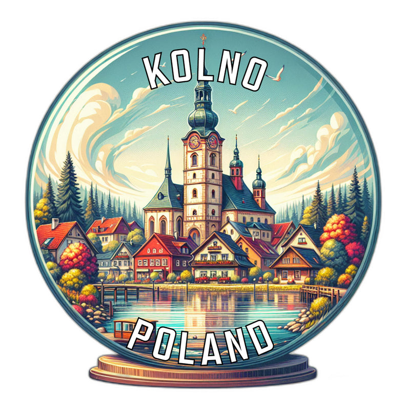 Kolno Poland Souvenir Vinyl Decal Sticker 2-Inch