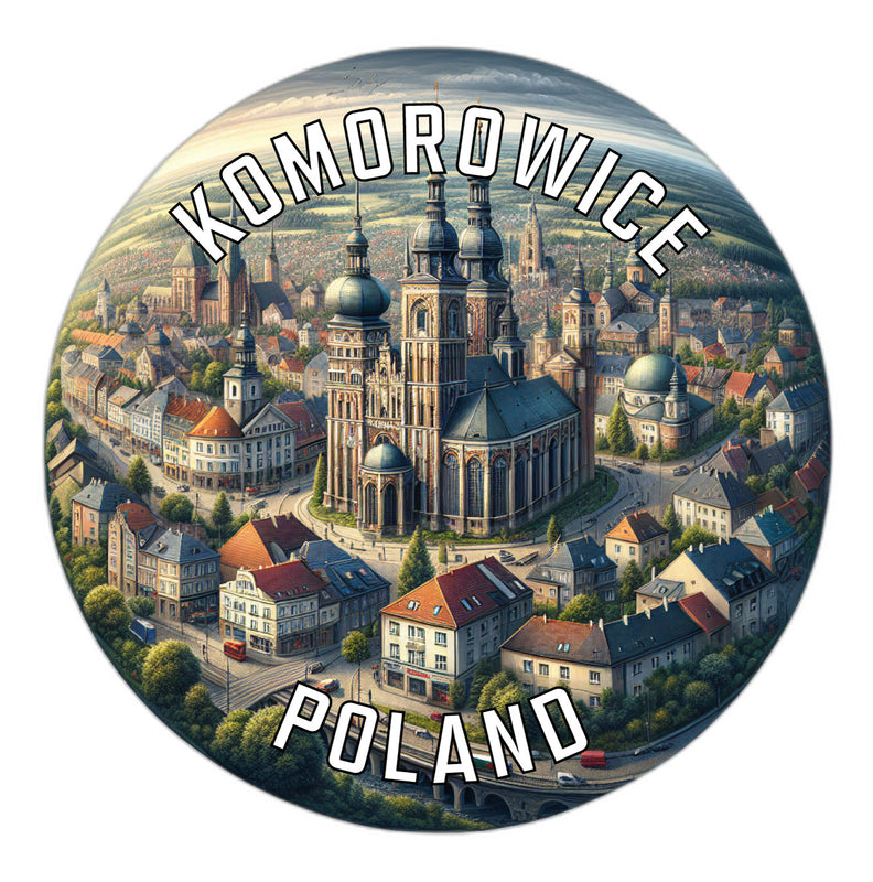 Komorowice Poland Souvenir Vinyl Decal Sticker 2-Inch