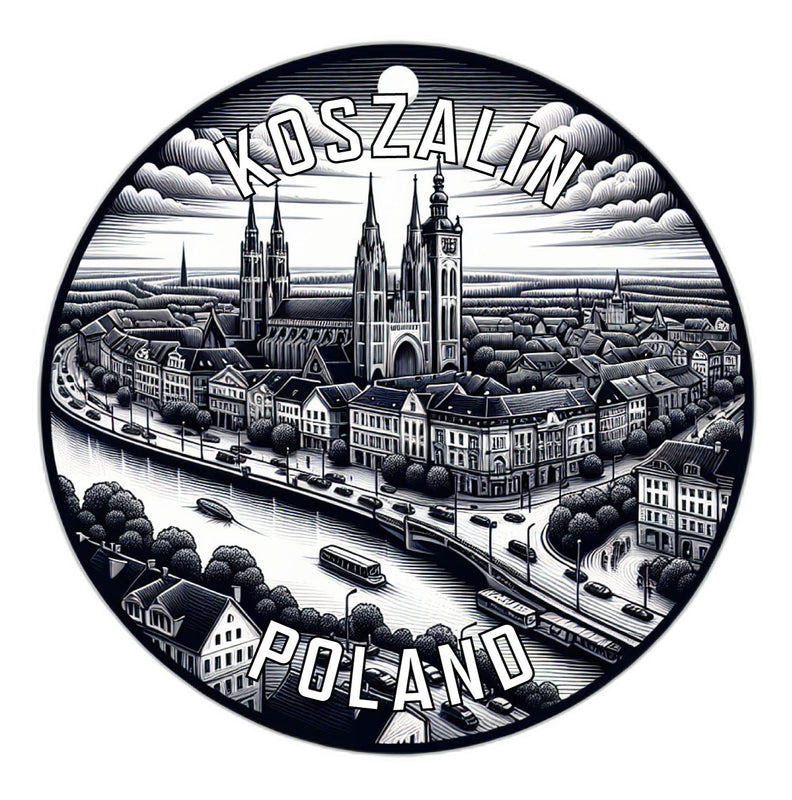 Koszalin Poland Souvenir Vinyl Decal Sticker 2-Inch