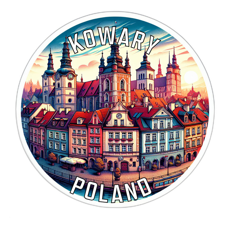 Kowary Poland Souvenir Vinyl Decal Sticker 6-Inch