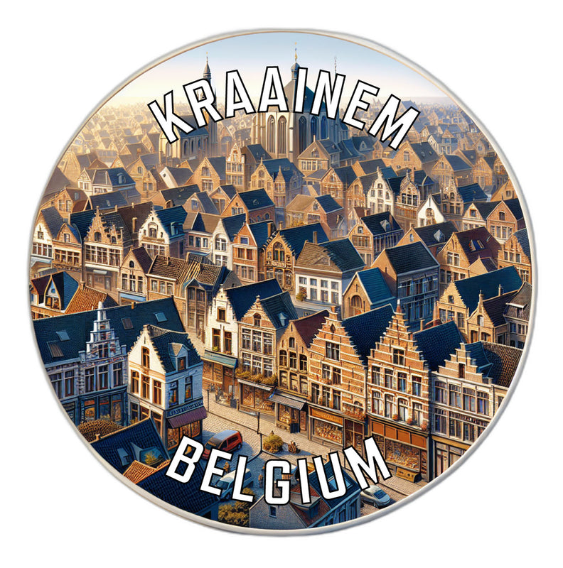 Kraainem Belgium Souvenir Vinyl Decal Sticker 2-Inch
