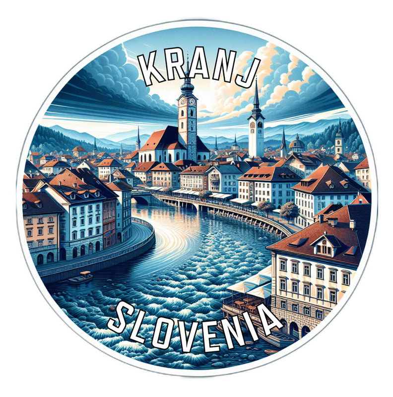 Kranj Slovenia Souvenir Vinyl Decal Sticker 2-Inch