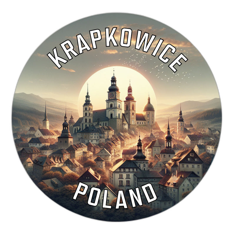 Krapkowice Poland Souvenir Vinyl Decal Sticker 6-Inch