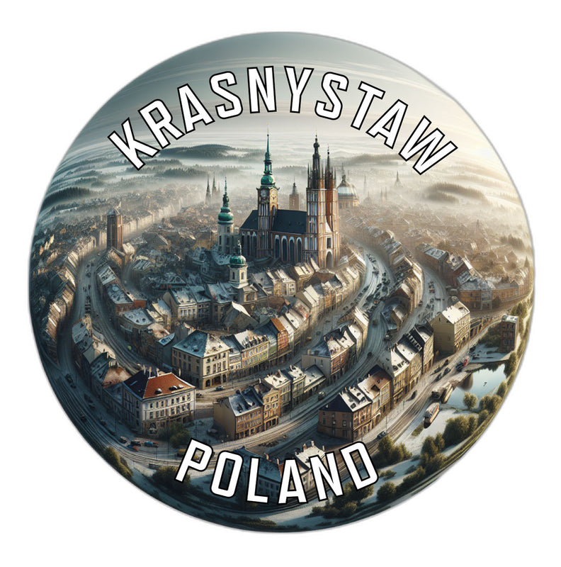 Krasnystaw Poland Souvenir Vinyl Decal Sticker 6-Inch