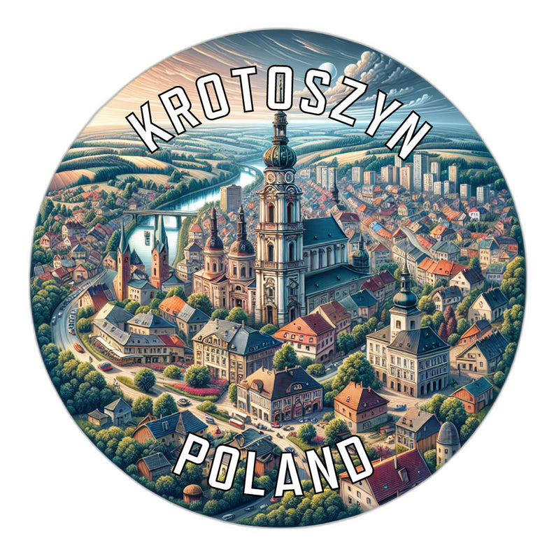 Krotoszyn Poland Souvenir Vinyl Decal Sticker 2-Inch
