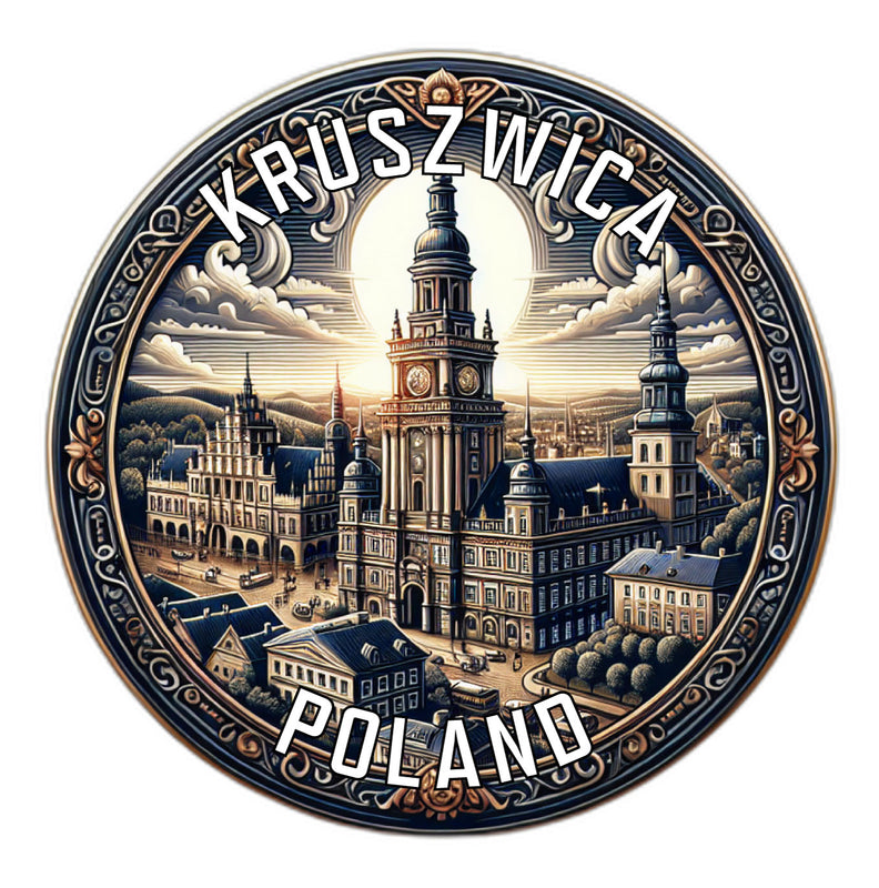 Kruszwica Poland Souvenir Vinyl Decal Sticker 2-Inch