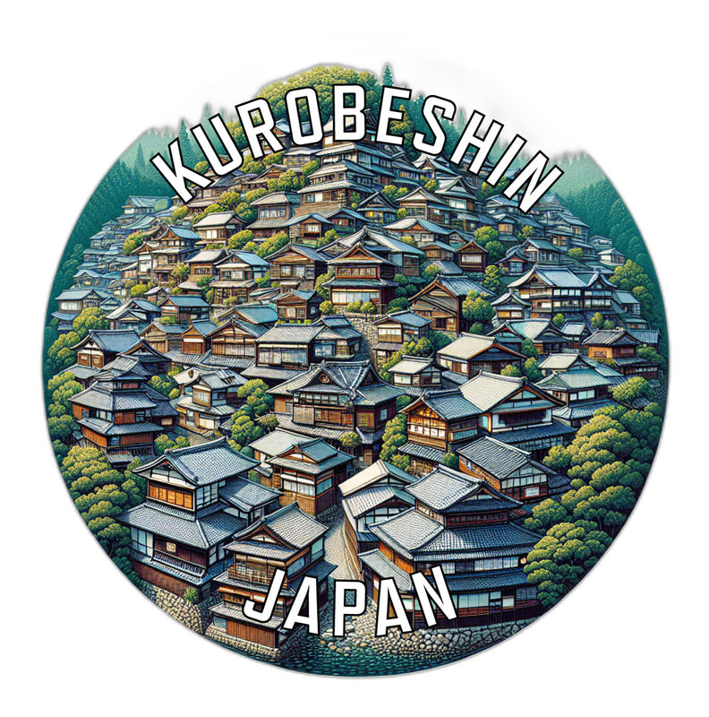 Kurobeshin Japan Souvenir Vinyl Decal Sticker 6-Inch