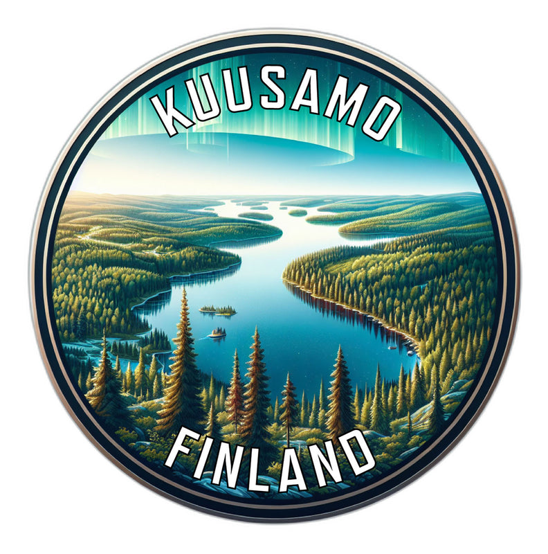 Kuusamo Finland Souvenir Vinyl Decal Sticker 6-Inch
