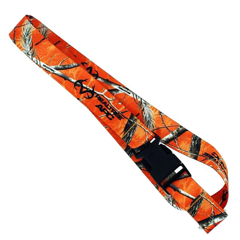 RealTree APC Camo Pattern Hunting Keychain Breakaway Lanyard with Clasp