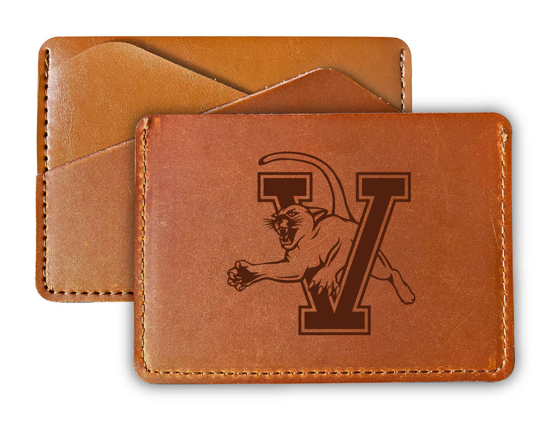 Vermont Catamounts Leather Card Holder Wallet Officially Licensed Collegiate Product