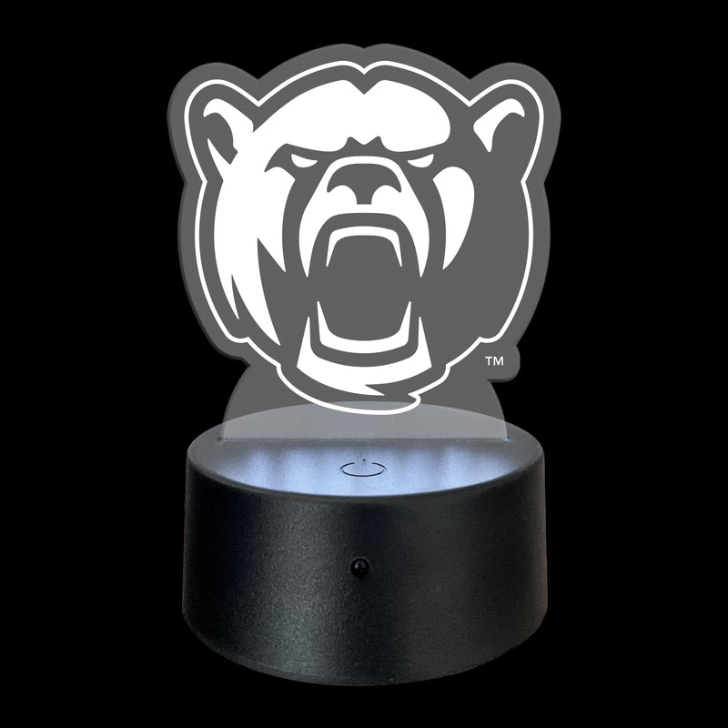 Baylor Bears University Acrylic LED Light Laser Cut with Remote and USB Plug in