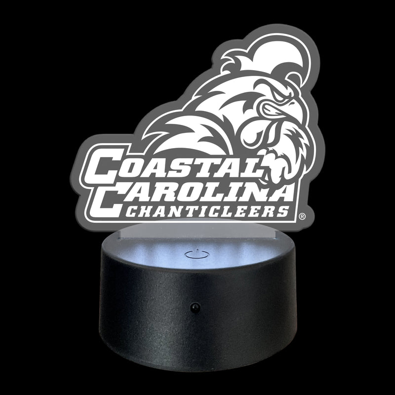 Coastal Carolina University Acrylic LED Light Laser Cut with Remote and USB Plug in